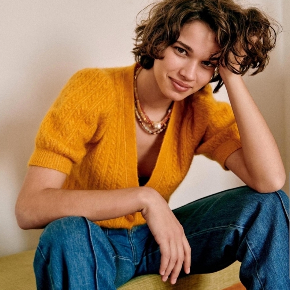 NWT Sezane Perrine Cardigan Small